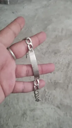 Pulseira de prata 3x1