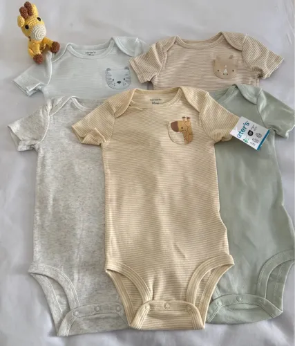 Kits de bodys novos Da Carter?s
