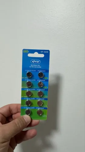 BATERIA ALCALINA AG10 CARTELA COM 10