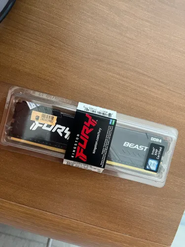 Memória ram 8gb fury beast ddr4 3200mhz