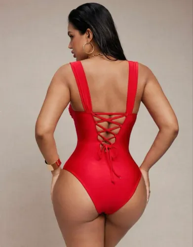 Maiô vermelho