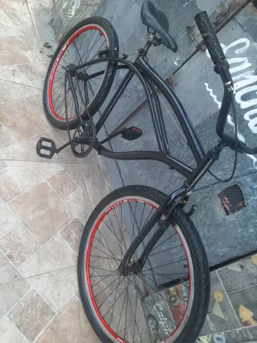 Beach bike aro 26 pintura nova toda revisada folhas aero pronta pra pedalar precinho