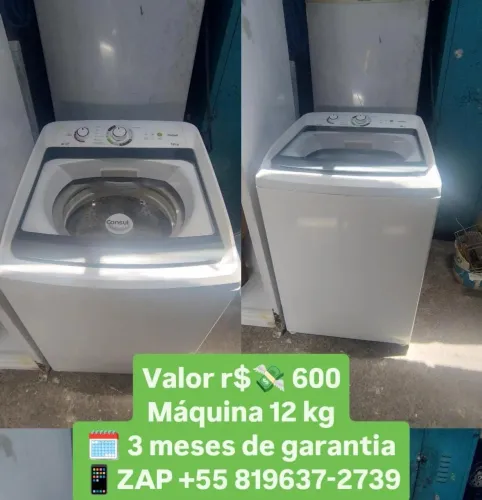 Máquina de lavar roupa Consul 12kg