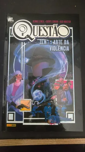 HQ O Questão: Zen e a Arte da Violência - DC Comics Panini (Capa Dura)