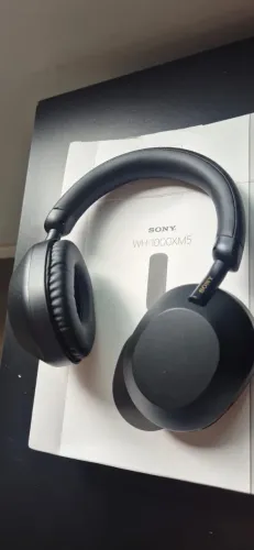 Headphone Bluetooth Preto com Caixa - Usado