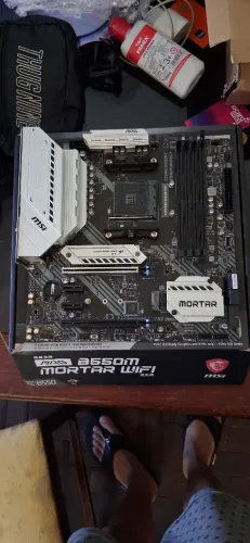 B550M MSI MAG MORTAR NOVO ( PRA SAIR HOJE )