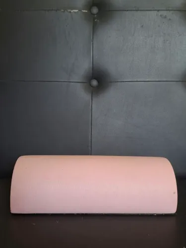 Apoio de mão para manicure rosa