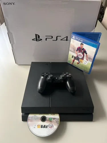 Ps4 IMPECÁVEL-acompanha cabos, controle e jogo
