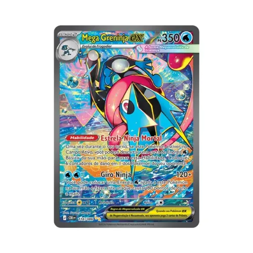MEGA GRENINJA EX 116/086 ORIGINAL COPAG