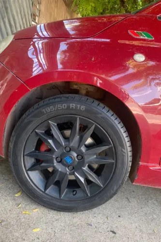 Troco roda aro 16 do Punto em aro 15 da Fiat