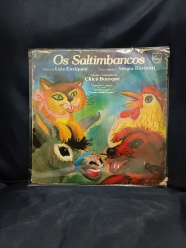 Disco Vinil lp Chico Buarque Os Saltimbancos (ler descrição)