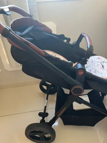 Carrinho de Bebê Galzerano Ivy Berço Moisés Passeio Travel System UV50+