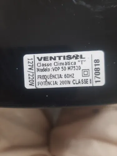 Peças ventilador ventisol
