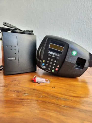 Relógio De Ponto Henry Biométrico + Nobreak Original Usados