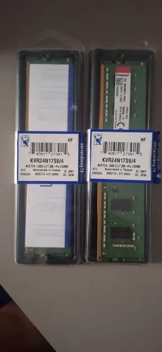 Memória RAM DDR 4 | 2×(4)