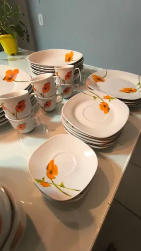 Conjunto de Jantar e Chá - 40 peças