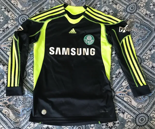 Camisa Palmeiras 2009 goleiro infantil adidas