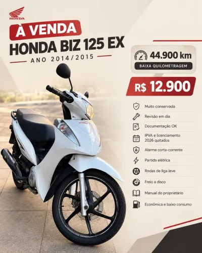 Honda Biz 125 EX/ 125 EX Flex 2014