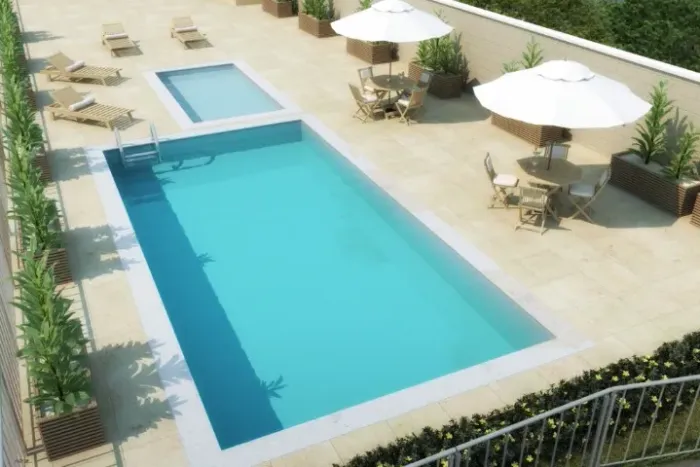 Vendo apartamento de 2 quartos com garden em Campo Grande