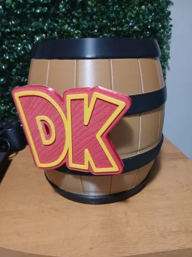 DONKEY KONG BARRIL 3D
