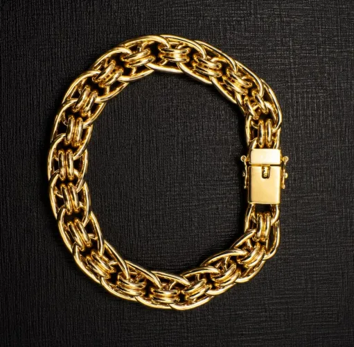 Pulseira Imperador II em Ouro 18k 750