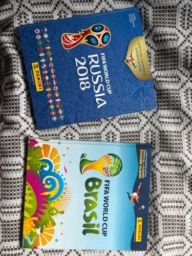 Álbuns Copa 2014/2018 completos