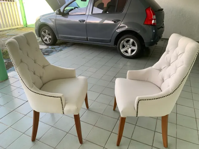 Duas Cadeira Sala Jantar