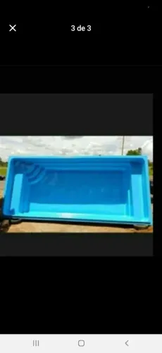 Piscina de fibra 7mt R$15.800