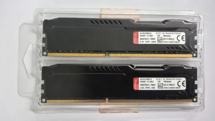 Memória Ram Kingston Fury HyperX 16GB (2x8b) DDR3 1866
