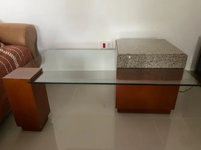 Mesa de centro de madeira