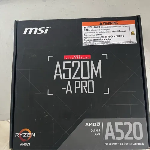 Placa mãe a520 aPro
