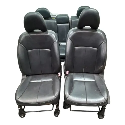 Jogo Banco Couro Subaru Forester Lx 2008 Á 2011 Xx Preto