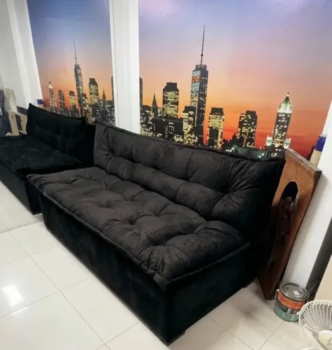 Sofá Cama Preto