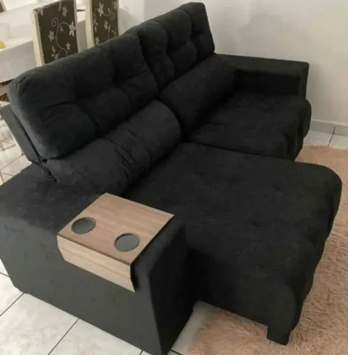 SOFA RETRATIL RECLINÁVEL 2MT NOVO DE FABRICA