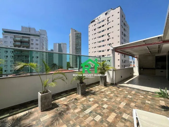 Cobertura com 2 quartos (1 suíte), 2 vagas à venda em Jardim Astúrias, Guarujá