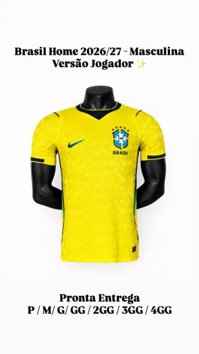 Camisas da Seleção Brasileira 2026