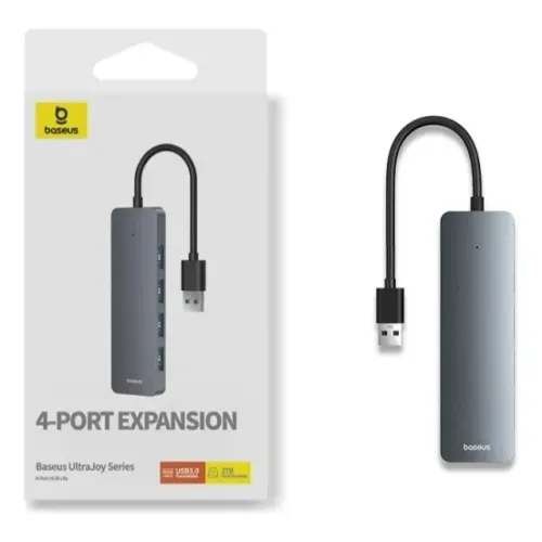 adaptador hub baseus 4 em 1