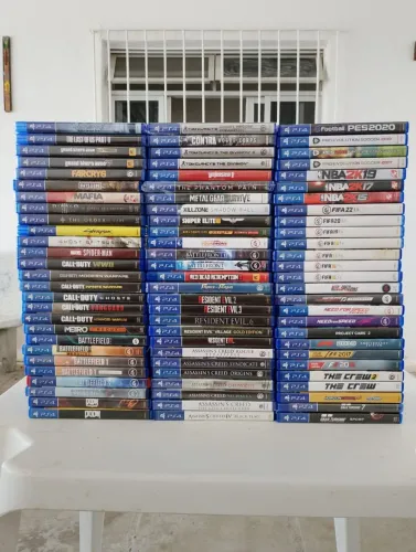 JOGOS PS4 / PS5 PARA VENDAS OU TROCAS A PARTIR DE 40