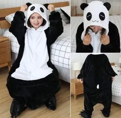 Macacão panda novo