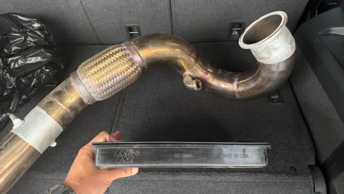 Downpipe Inox 304 Tiguan 2.0 Tsi Allpace 186 Cavalos 23/25