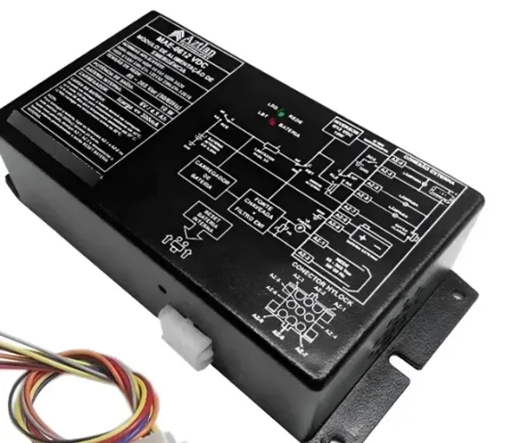 Interfone Fonte Elevador Bateria Interna Mae612 Aztlan