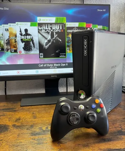 Xbox 360 Desbloqueado RGH 3.0 Com 200 Jogos + kinect