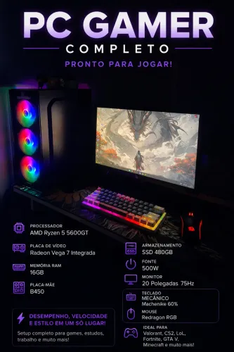 Computador Gamer completo
