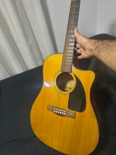 Violão Fender CD-60CE Eletroacústico - Captação Fishman