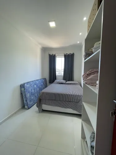 Base cama box casal com baú