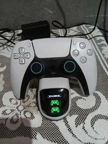 Controle PS5+Carregador base