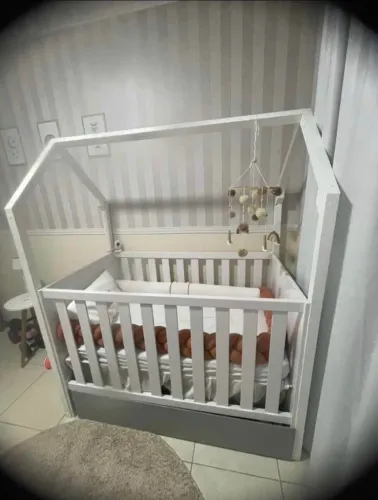 Berço montessoriano 3 em 1