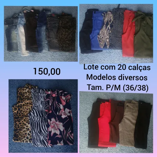 Lote de calças 