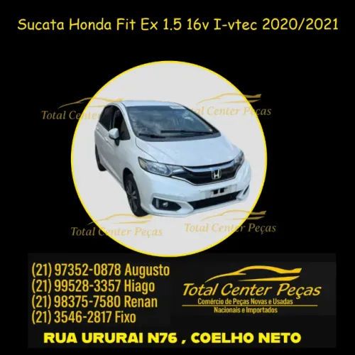 Peças para retirada Honda Fit Ex 1.5 18