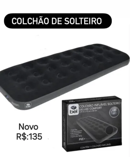 Vende-se colchão de solteiro inflável